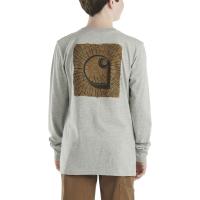 Carhartt CA6456 - Long-Sleeve Woodgrain T-Shirt - Boys