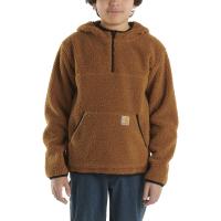 Carhartt CA6471 - Long-Sleeve Fleece Hooded Half-Zip Sweatshirt - Boys
