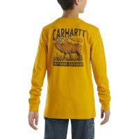 Carhartt CA6478 - Long-Sleeve Elk Pocket T-Shirt - Boys