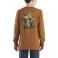 Carhartt Brown Carhartt CA6479 Back View - Carhartt Brown