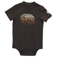 Carhartt CA6495 - Short-Sleeve Bear Bodysuit - Boys