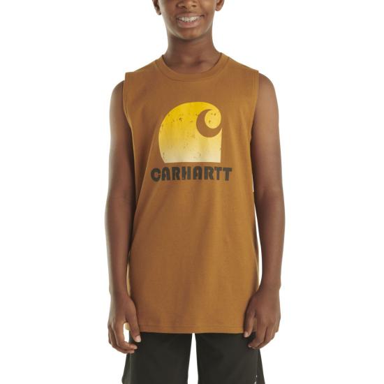 Carhartt Brown Carhartt CA6537 Front View