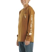 Carhartt CA6550 - Long-Sleeve Graphic Pocket T-Shirt - Boys