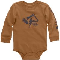 Carhartt CA6566 - Long-Sleeve Farm Animal Bodysuit - Boys