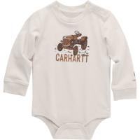 Carhartt CA6567 - Long-Sleeve Tractor Bodysuit - Boys