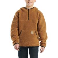 Carhartt CA6587 - Long-Sleeve Fleece Hooded Half-Zip Sweatshirt - Boys