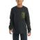 Caviar Black Carhartt CA6597 Front View - Caviar Black