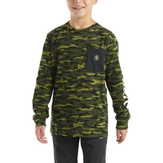 Green Camo Carhartt CA6598 Front View