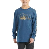 Carhartt CA6601 - Long-Sleeve Mountainscape Graphic T-Shirt - Boys