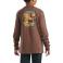 Chestnut Carhartt CA6605 Back View - Chestnut