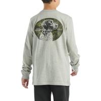 Carhartt CA6607 - Long-Sleeve Dog Graphic Pocket T-Shirt - Boys