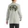 Grey Heather Carhartt CA6607 Back View - Grey Heather