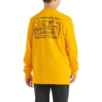 Carhartt CA6612 - Long-Sleeve Outdoor Division Graphic Pocket T-Shirt - Boys