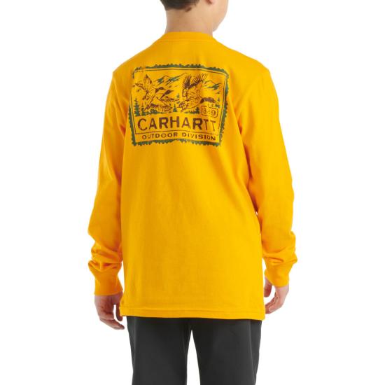 Bright Marigold Carhartt CA6612 Back View