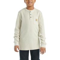 Carhartt CA6614 - Long-Sleeve Henley Pocket T-Shirt - Boys