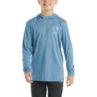 Carhartt CA6615 - Force Sun Defender&trade; Long-Sleeve Hooded T-Shirt - Boys
