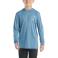 Coronet Blue Carhartt CA6615 Front View - Coronet Blue