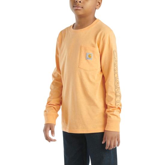 Tangerine Heather Carhartt CA6619 Front View