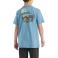 Coronet Blue Carhartt CA6628 Back View - Coronet Blue