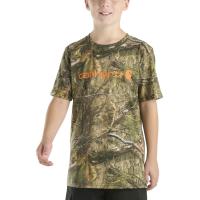 Carhartt CA6681 - Short-Sleeve Camo Logo T-Shirt - Boys