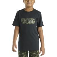 Carhartt CA6685 - Short-Sleeve Camo Logo T-Shirt - Boys