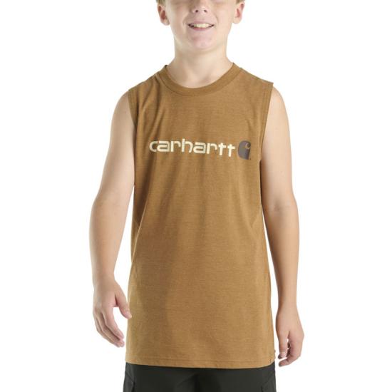 Carhartt Brown Heather Carhartt CA6690 Front View