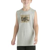 Carhartt CA6691 - Sleeveless Graphic Tractor T-Shirt - Boys