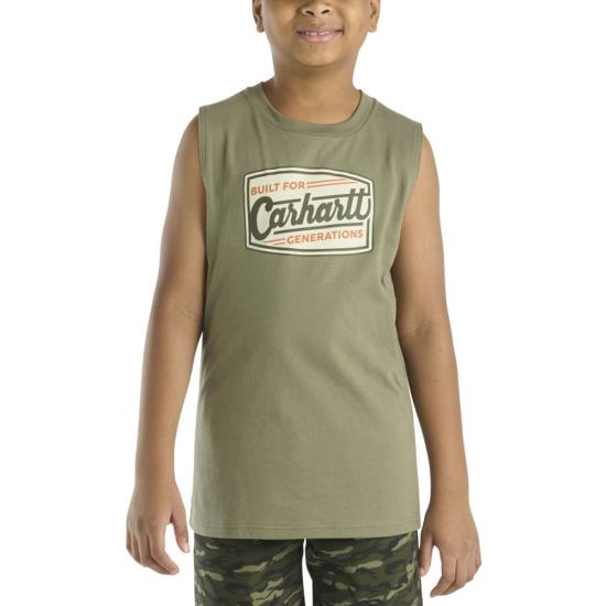 Dusty Olive Carhartt CA6693 Front View