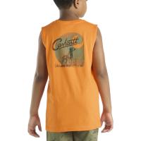 Carhartt CA6694 - Sleeveless Pocket Dog Graphic T-Shirt - Boys