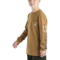 Carhartt CA6699 - Long-Sleeve Graphic Pocket T-Shirt - Boys