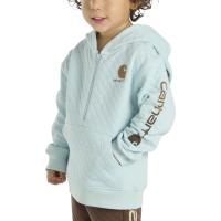 Carhartt CA6702 - Long-Sleeve Quilted Jersey Half-Zip Sweatshirt - Boys