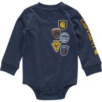 Carhartt CA6717 - Long-Sleeve Patches Bodysuit - Boys