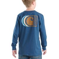 Carhartt CA6748 - Long-Sleeve Graphic Pocket T-Shirt - Boys