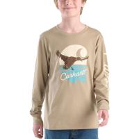 Carhartt CA6754 - Long-Sleeve Duck "C" T-Shirt - Boys