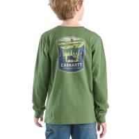 Carhartt CA6764 - Long-Sleeve Deer Park Pocket T-Shirt - Boys