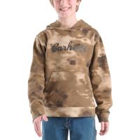 Carhartt CA6774 - Long-Sleeve Cloud Camo Sweatshirt - Boys