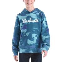 Carhartt CA6774 - Long-Sleeve Cloud Camo Sweatshirt - Boys