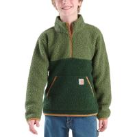 Carhartt CA6777 - Long-Sleeve Sherpa Half-Zip Sweatshirt - Boys