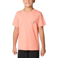 Carhartt CA6789 - Short-Sleeve Garment Dyed Pocket T-Shirt - Boys