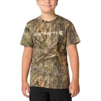 Carhartt CA6799 - Short-Sleeve Logo Camo T-Shirt - Boys