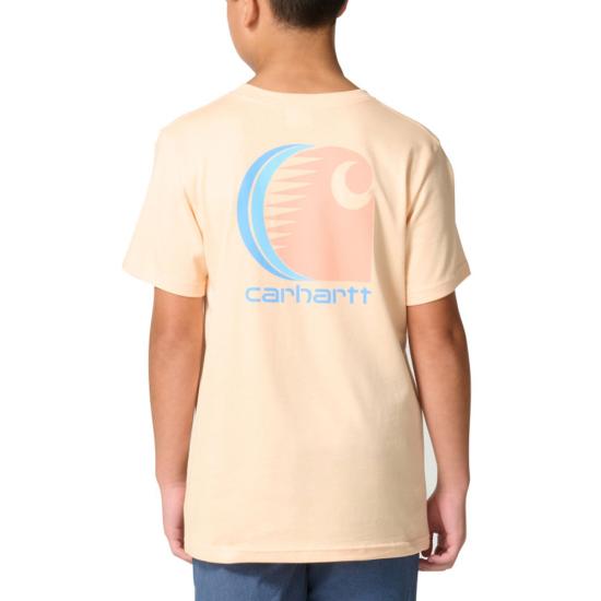Bleached Apricot Carhartt CA6811 Back View