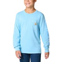 Carhartt CA6841 - Re-Engineered Long-Sleeve Garment Dyed Pocket T-Shirt - Boys