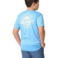 Carhartt CA6845 - Short-Sleeve Force&reg; Sun Defender&trade; Heather Outdoors T-Shirt - Boys