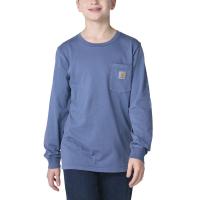 Carhartt CA6885 - Long-Sleeve Garment Dye Pocket T-Shirt - Boys