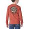 Burnt Brick Heather Carhartt CA6889 Back View - Burnt Brick Heather
