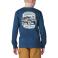 Dark Harbor Teal Heather Carhartt CA6891 Back View Dark Harbor Teal Heather Carhartt CA6891 Back View - Dark Harbor Teal Heather