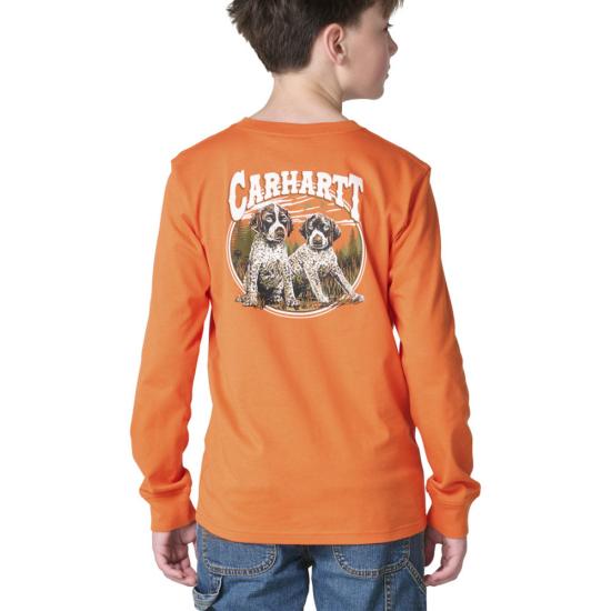 Mandarin Orange Carhartt CA6896 Back View
