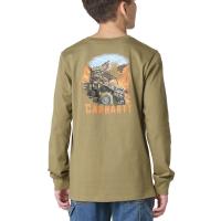 Carhartt CA6898 - Long-Sleeve Side by Side Pocket T-Shirt - Boys
