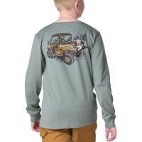 Carhartt CA6905 - Long-Sleeve Utility Vehicle Pocket T-Shirt - Boys