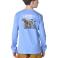 Silver Lake Blue Carhartt CA6921 Back View Silver Lake Blue Carhartt CA6921 Back View - Silver Lake Blue
